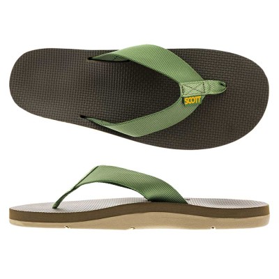 Shop Online Scott Hawaii Sandals Makaha Green Marine Hub