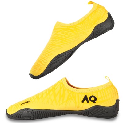 Yellow water shoes top