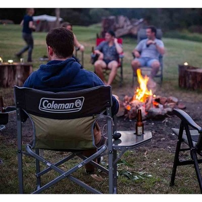 Shop Online Coleman Aluminum Deck Chair (Khaki) - Marine Hub