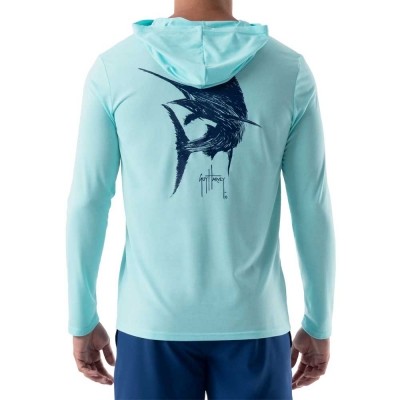 Guy harvey hoodie sweatshirt on sale