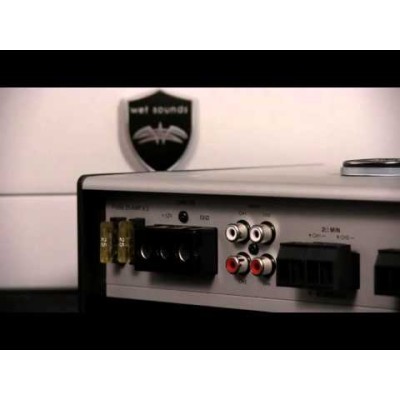 WET SOUNDS HTM-4 Marine Full-range Class-d 4 Channel Amplifier - EAI - Pascagoula