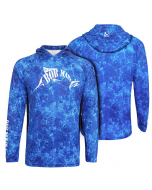 Bob Marlin Grander Blue Performance Hoodie 