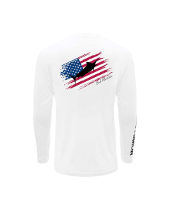 Bob Marlin Performance Shirt USA Marlin White