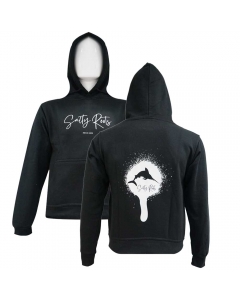 Salty Roots Mafia Hoodie SR Spray White