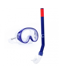 Seafans Dolphin Kids Snorkel Combo (Blue)