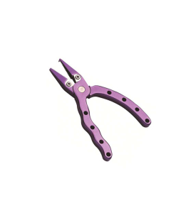 Frichy X19 Mini Aluminium Rust Free Fishing Plier - Purple