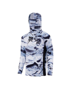 Bob Marlin Performance Hoodie with Mask - Grey Storm