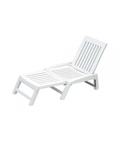 Orfeo Sun Lounger - White