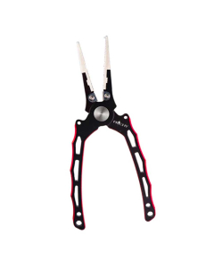 Frichy MX-02 Aluminum Fishing Pliers 7" - Black/Red