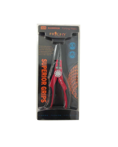 Frichy X14 Superior Grips Aluminum 7.5" Fishing Pliers - Red