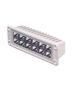 Lumitec Maxillume h60 Trunnion Mount LED Flood Light - White Housing - White Dimming Output