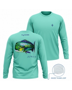 Sashimi High Performance Shirt - Mahi Teal