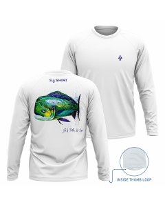 Sashimi High Performance Shirt - Mahi White