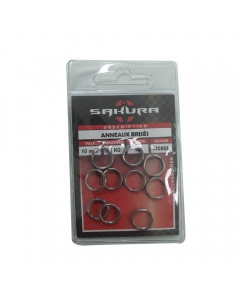 Sakura Split Ring (Pack of 10)